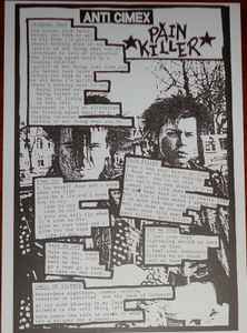 ANTI CIMEX (アンチサイメックス)  - Anti-Cimex (Brazil 正規再発「限定ブラックヴァイナル」 12"/ New) '86年ファーストミニアルバム！