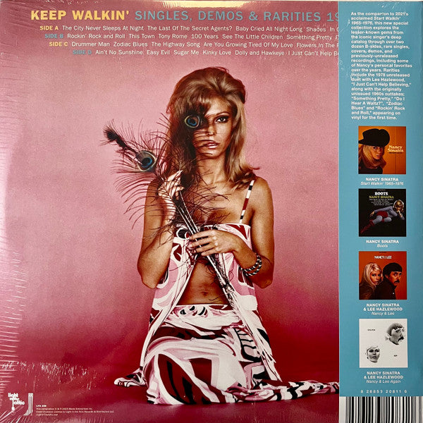 NANCY SINATRA (ナンシー・シナトラ)  - Keep Walkin’: Singles, Demos & Rarities 1965-1978 (US 限定リマスター「ブルー VINYL」2xLP+帯、ブックレット/New)