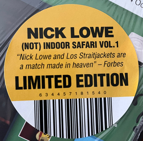 NICK LOWE (ニック・ロウ)  - (Not) Indoor Safari Vol.1 (世界共通レコードストアデイ3000枚限定 LP/New) ツアー時のライブ収録