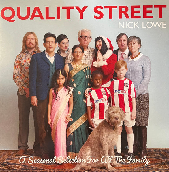 NICK LOWE (ニック・ロウ)  - Quality Street (US発売10周年限定再発「赤盤」LP+7インチ/ New)2013年Xマス・アルバム