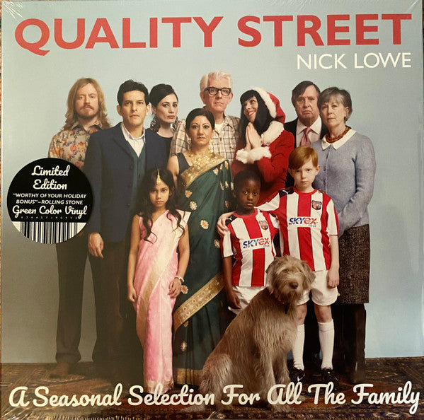 NICK LOWE (ニック・ロウ)  - Quality Street (全世界共通 500枚限定再発「グリーン VINYL」LP/ New) '13年Xマス・アルバム