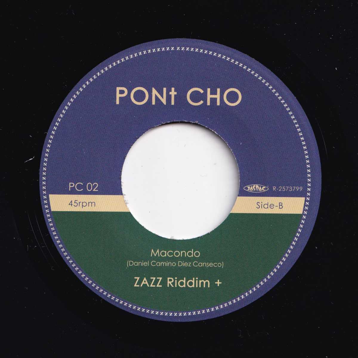 ZAZZ Riddim+ - EP ２ : Grandpa, Rockin’ Steady / Macondo (日本限定 7インチ/New) 話題のトロピカルバンド、癒しスカ & 哀愁ヴィンテージ・クンビアのロックステディ・カバー！26.4/6 発売