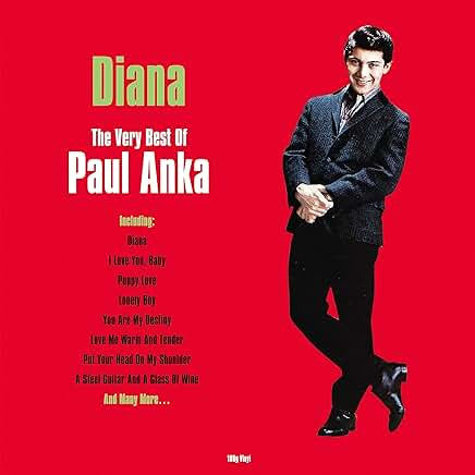 PAUL ANKA (ポール・アンカ)  - Diana The Very Best Of Paul Anna (UK 限定プレス LP/New) ) ベスト全20曲