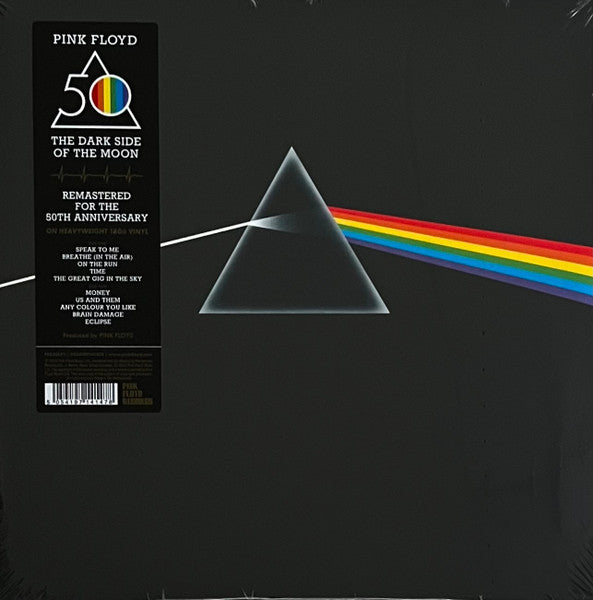PINK FLOYD (ピンク・フロイド)  - The Dark Side Of The Moon (EU 50周年限定リマスター再発180g LP+ステッカー、ポスター各2枚/New)