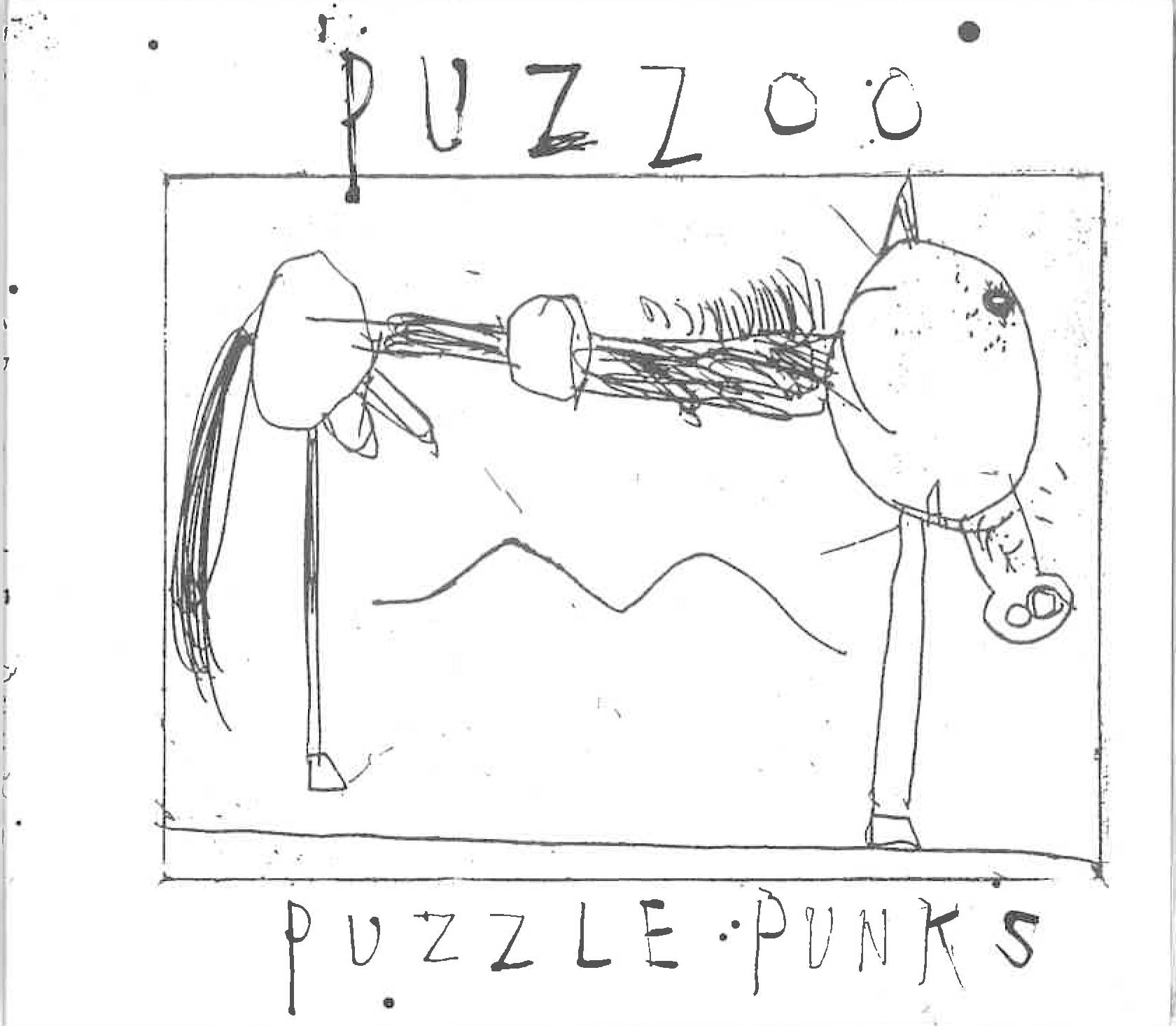 PUZZLE PUNKS (パズル・パンクス = EYE + 大竹伸朗) - PUZZOO (Japan タイムボム  限定デジパック CD/New) '96年幻のセッション作