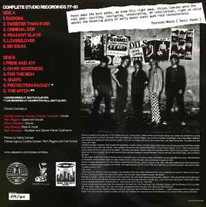 CHINAS COMIDAS (チャイナス・コミダス)  - Complete Studio Recordings 77-81 (Spain 400枚限定ナンバリング入り「レッドヴァイナル」LP/ New) シアトル女性Vo.アートパンク！