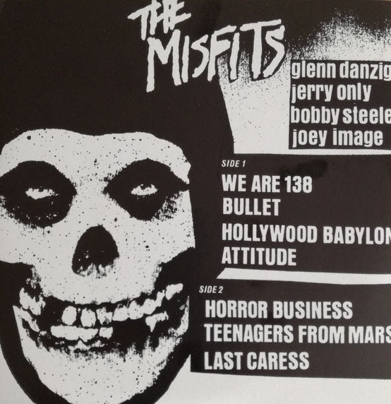 MISFITS (ミスフィッツ)  - Beware (US 限定リプロ再発ブルーヴァイナル 7" / New) 1980年のレアな7曲入りミニ・アルバムの7インチ再発盤 ！