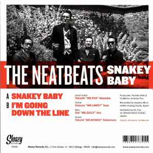 NEATBEATS (ニートビーツ)  - Snakey Baby (Spain限定ジャケ付き 黒盤 7"/New) 2020年スペイン録音ビート・ナンバー！