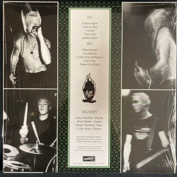 DAG NASTY (ダグ・ナスティー) - Can I Say (US 正規限定リマスター再発「グリーンヴァイナル」LP / New) '86年ファーストアルバム！
