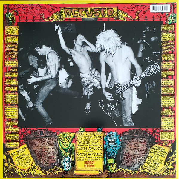 ACCUSED, THE (ジ・アキューズド)  - Martha Splatterhead's Maddest Stories Ever Told (Canada 正規再発「限定黄/黒スプラッターヴァイナル」 LP/ New) '88年サード！