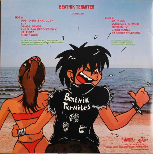 BEATNIK TERMITES (ビートニク・ターマイツ)  - Taste The Sand!! (Italy 正規再発「500枚限定青/黄ヴァイナル」LP/ New)「オールディーズ・コア」ファーストアルバム！
