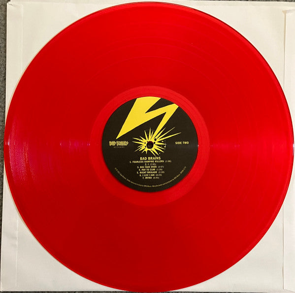 BAD BRAINS (バッド・ブレインズ) - S.T. [1st] (US 正規再発「限定レッドヴァイナル」 LP / New) カセットアルバムのLP化！