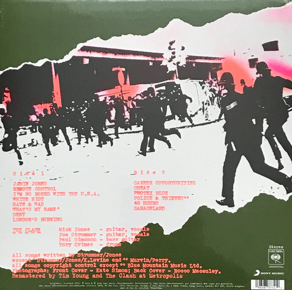CLASH, THE (ザ・クラッシュ)  - S.T. [1st] (EU 限定再発クリアピンクヴァイナル LP/ New)