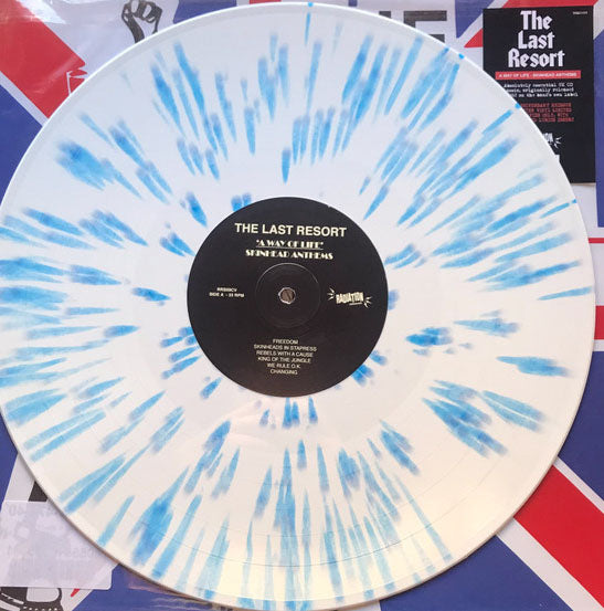 LAST RESORT, THE (ザ・ラスト・リゾート)  - A Way Of Life Skinhead Anthems (Italy  500限定再発「スプラッターヴァイナル」LP / New) '82年ファーストアルバム！