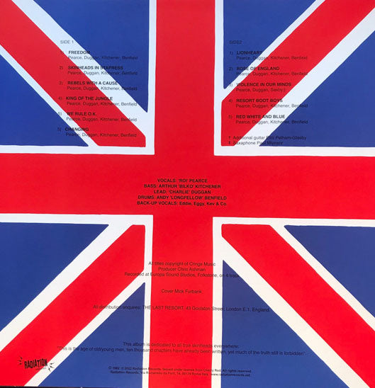 LAST RESORT, THE (ザ・ラスト・リゾート)  - A Way Of Life Skinhead Anthems (Italy  500限定再発「スプラッターヴァイナル」LP / New) '82年ファーストアルバム！