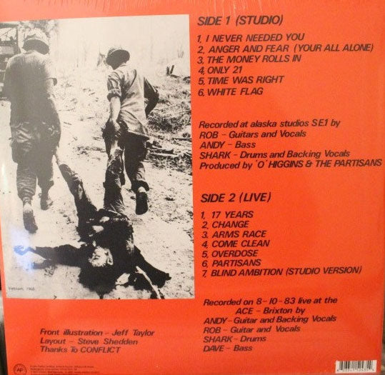 PARTISANS, THE (ザ・パルチサンズ) - The Time Was Right (UK 限定再発「レッドヴァイナル」LP/ New)  '84年2ndアルバム！