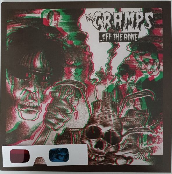 CRAMPS (クランプス)  - Off The Bone (EU 限定リプロ再発「黒盤」 LP-3D印刷ジャケ/New)'83年編集初期ベストコンピ