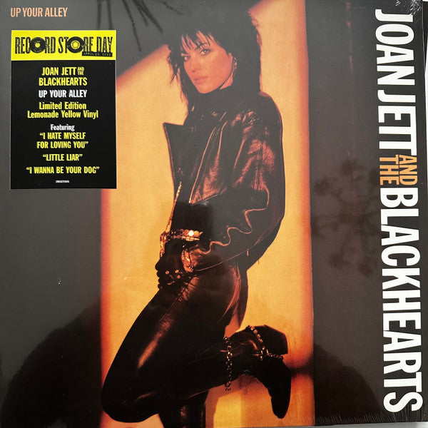 JOAN JETT & The Blackhearts (ジョーン・ジェット & ザ・ブラックハーツ)  - Up Your Alley (EU/US 「RSD 2023」 限定2,200枚再発レモネード・イエローヴァイナル LP/New) '88年6th アルバム！