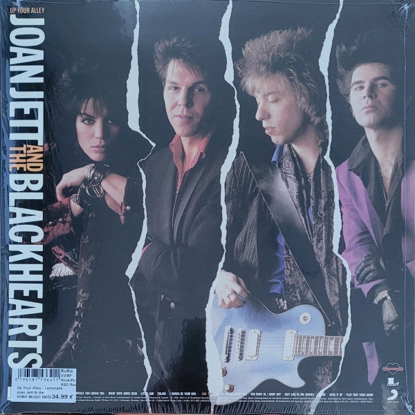JOAN JETT & The Blackhearts (ジョーン・ジェット & ザ・ブラックハーツ)  - Up Your Alley (EU/US 「RSD 2023」 限定2,200枚再発レモネード・イエローヴァイナル LP/New) '88年6th アルバム！