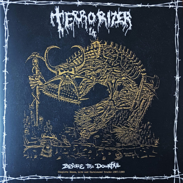 TERRORIZER (テロライザー)  - Before The Downfall (Italy 250枚限定再発「ブラックヴァイナル」2xLP+CD、ブックレット/New) 初期デモ＆ライブ・コンピレーション !