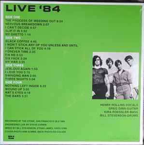 BLACK FLAG (ブラック・フラッグ)  - Live '84 (German 限定プレス再発 2xLP/ New) Live at The Stone !
