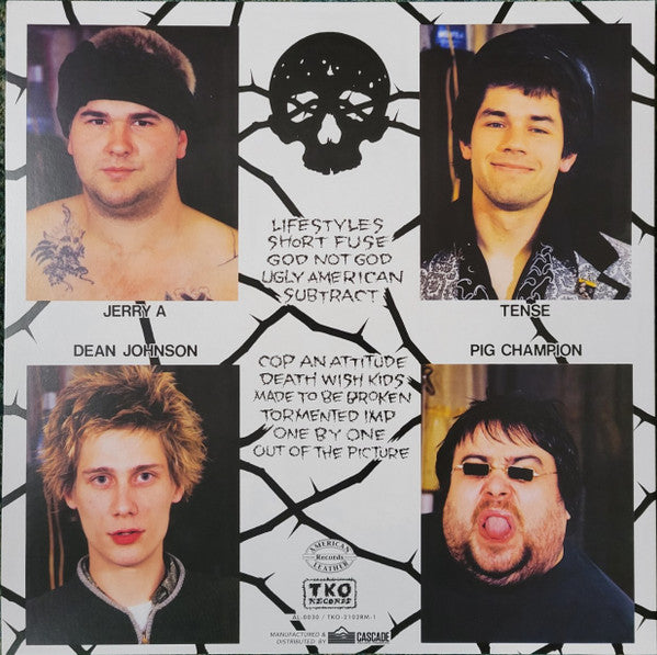 POISON IDEA (ポイズン・アイデア) - Kings Of Punk (US 1,800限定2024年リマスター正規再発「ブラックヴァイナル」LP / New) '86年ファースト！