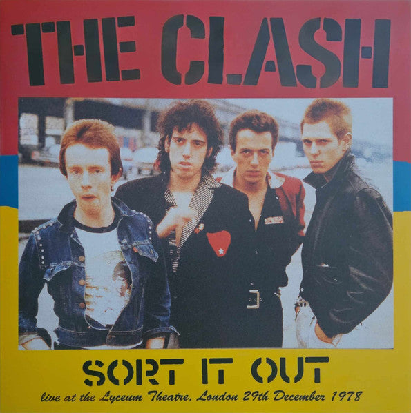 CLASH, THE (ザ・クラッシュ)  - Sort It Out: Live At The Lyceum Theatre, London 29th December  1978 (EU 300枚限定再発「カラーヴァイナル」LP/ New) 新装ジャケット！