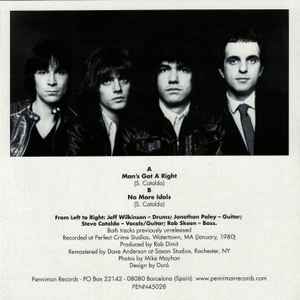 NERVOUS EATERS (ナーバス・イーターズ)  - Man's Got A Right (Spain 限定プレス 7"/ New) '80年の未発表トラック！