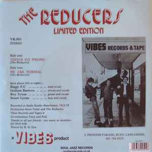 REDUCERS, THE (ザ・リデューサーズ)  - Limited Edition (UK 300枚限定「正規」再発 7"/ New) '78年ファーストシングル！