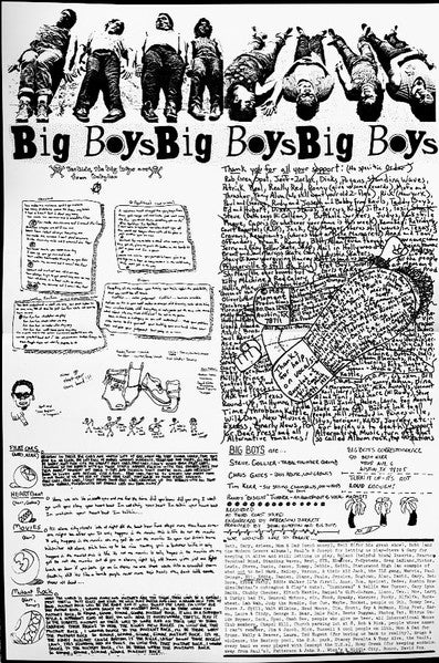 BIG BOYS  (ビッグ・ボーイズ)  - Fun, Fun, Fun / Frat Cars (US 正規再発「500枚限定マルーンヴァイナル」LP/ New) 入手困難な名盤EP2枚をカップリング！