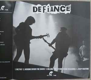 DEFIANCE / HAT TRICKERS (ディファイアンス / ハット・トリッカーズ)  - Darkest Hour / Waltz In The Night (US 限定プレス LP/ New) ポートランド Vs 東京 スプリット！