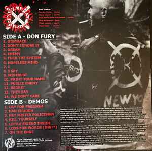 DISORDERLY CONDUCT (ディスオーダリーコンダクト)  - The Hatch Door Don Fury Seesions 1985 (US 限定プレス LP/ New)80's NYCハードコア！