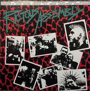 V.A. ('82年UKハードコア・コンピ！)  - Riotous Assembly (US 正規再発「限定ブラックヴァイナル」LP/ New) ビッグポスター付き！