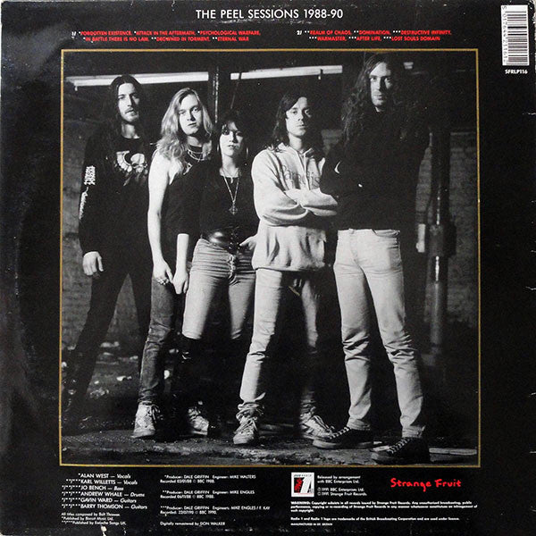 BOLT THROWER (ボルト・スロワー)  - The Peel Sessions 1988-90 (EU 限定リプロ再発 LP/ New) セッション3回分コレクション！