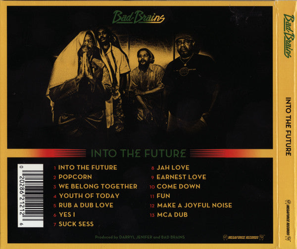 BAD BRAINS (バッド・ブレインズ) - Into The Future (US 限定「デジパック」CD/ New) '12年8thアルバム！