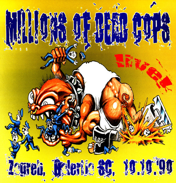 MDC (エム・ディー・シー)  - Live Zagreb, Galerija SC. 10.10.1990. (German 限定プレス LP/ New) ザグレブ (クロアチア）ライブ！怒涛の31曲！