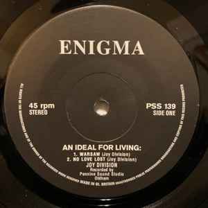 JOY DIVISION (ジョイ・ディヴィジョン)  - An Ideal For Living (EU 限定リプロ再発 7"/ New) '77年録音、前身バンド「ワルシャワ」のパンク時代 EP !