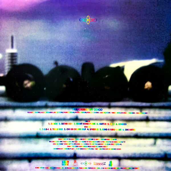 OOIOO (オー・オー・アイ・オー・オー)  - ∞8∞ [ Eight : 8]  (Japan タイムボム限定「ピンク・カラー VINYL」 LP-別デザインジャケ/New ) ’97年デビュー・アルバム