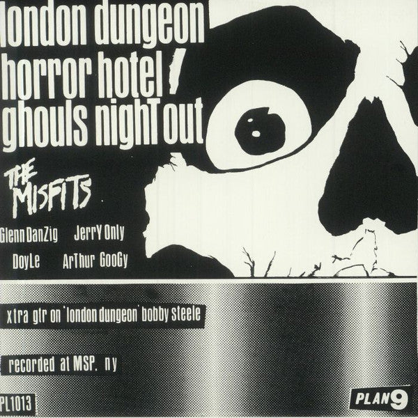 MISFITS (ミスフィッツ) - 3 Hits From Hell (EU 限定リプロ再発「ホワイトヴァイナル」7" / New) リリースされなかった'80年MSPセッションから！
