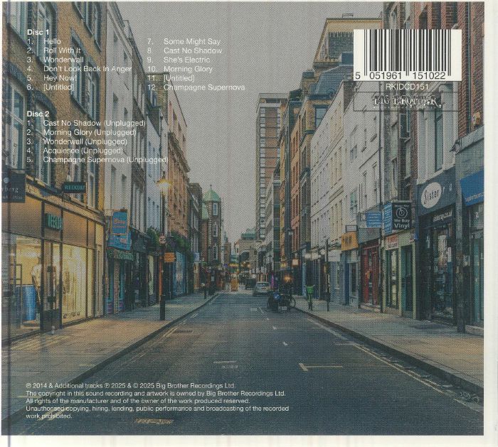 OASIS (オアシス)  - (What's The Story) Morning Glory? (Worldwide 正規限定リマスター再発 2xCD+アウタースリーブ) 30周年記念デラックスエディション