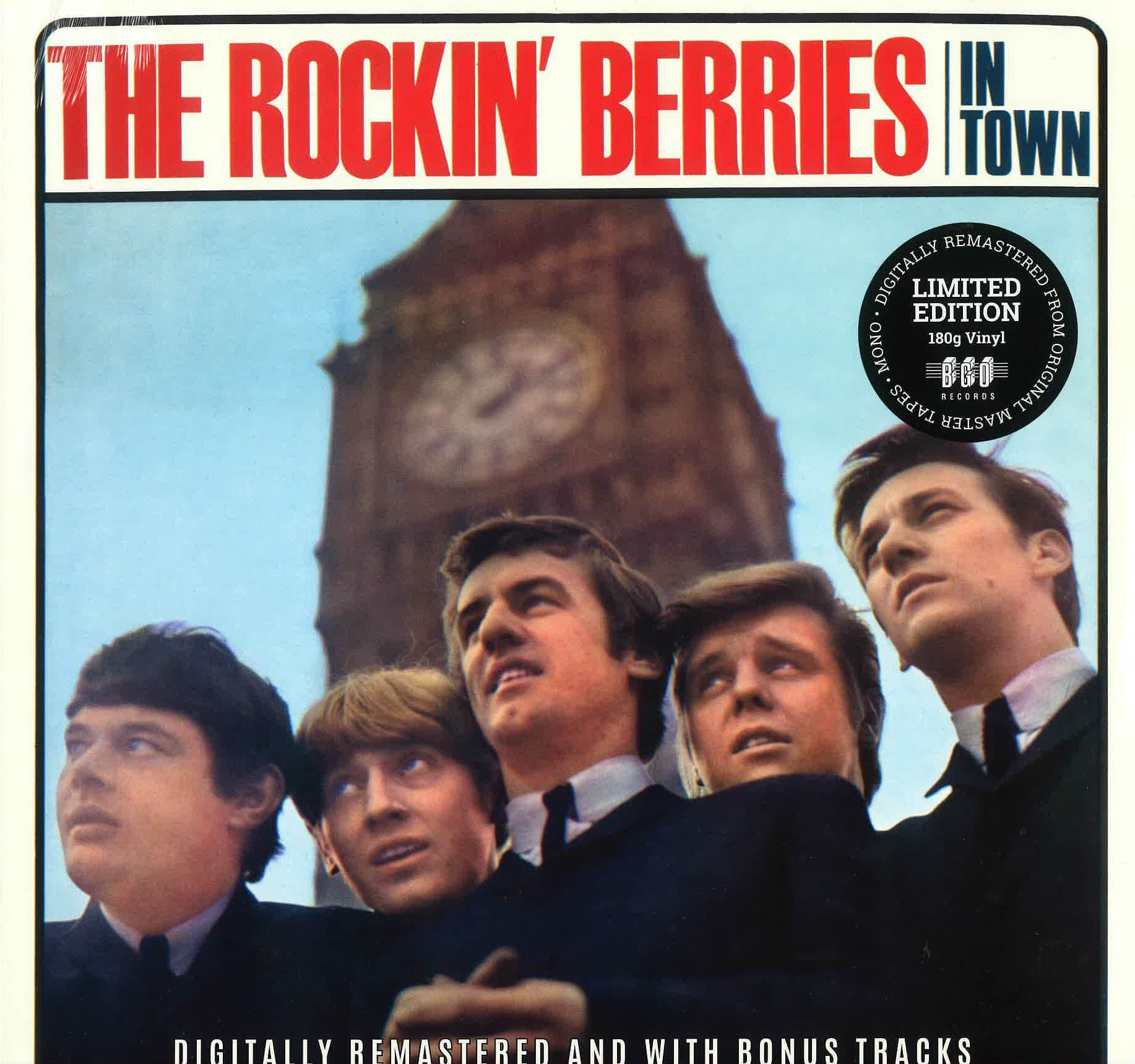 ROCKIN' BERRIES (ロッキン・ベリーズ)  - In Town (UK 限定復刻リマスター再発180g モノラル LP/New)'65年デビューアルバム