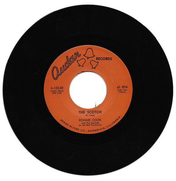 RONNIE COOK & THE GAYLADS (ロニー・クック & ザ・ゲイラッズ)  - Goo Goo Muck / The Scotch (UK 限定リプロ再発 7インチ/New) 怪メロ、ホラーハロウィン系ストロール名曲=クランプスのカヴァ原曲