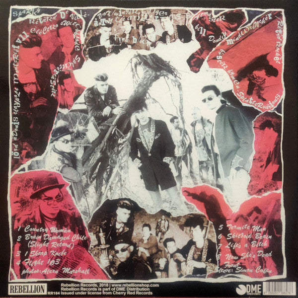 DEMENTED ARE GO (ディメンテッド・アー・ゴー)  - The Day The Earth Spat Blood (Dutch 500枚限定再発「レッド&グリーンスプラッター・クリアヴァイナル」 LP/NEW) '89年3rdミニアルバム