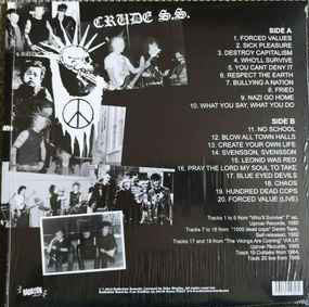 CRUDE S.S. (クルード S.S.)  - Who'll Survive (Italy 「正規」限定再発 LP/ New) 全20曲入りディスコグラフィーLP !