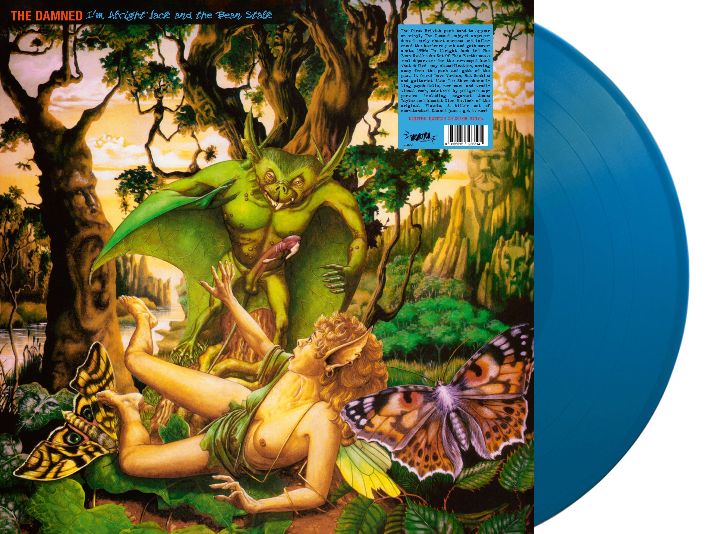 DAMNED, THE (ザ・ダムド)  - I'm Alright Jack And The Bean Stalk (Italy 「RSD 2025」限定再発「ターコイズヴァイナル」LP/New) キャプテン抜き「ダムド」の'96年アルバム !