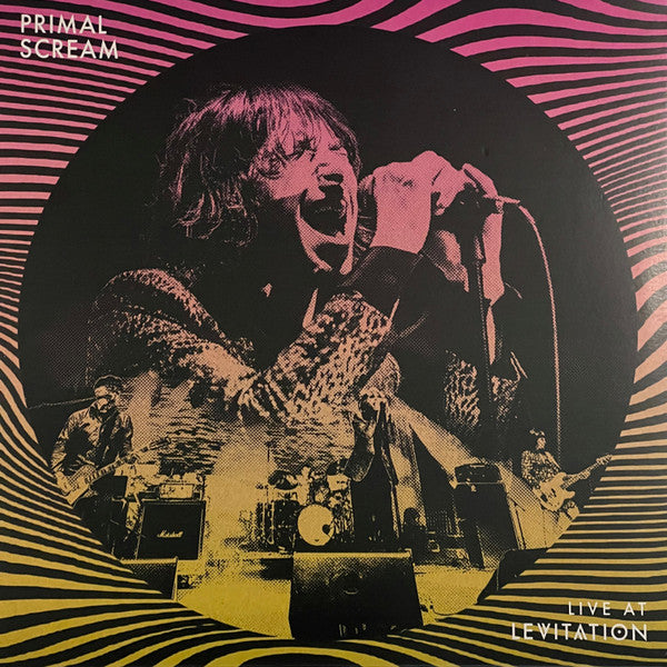PRIMAL SCREAM (プライマル・スクリーム)  - Live At Levitation (UK/US 限定「ピンク&ホワイトヴァイナル」 LP/NEW) '21年ライブアルバム