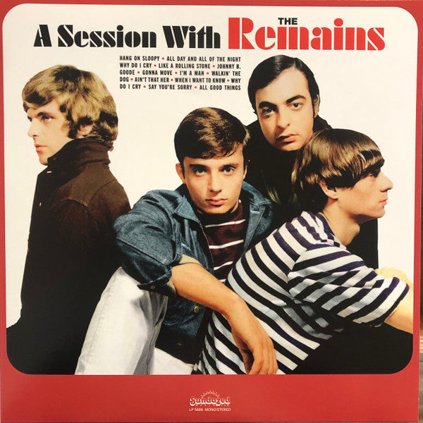REMAINS (リメインズ)  - A Session With The Remains (US 限定復刻再発「赤盤」LP/New) 65〜'66年未発表レアトラック・コンピ