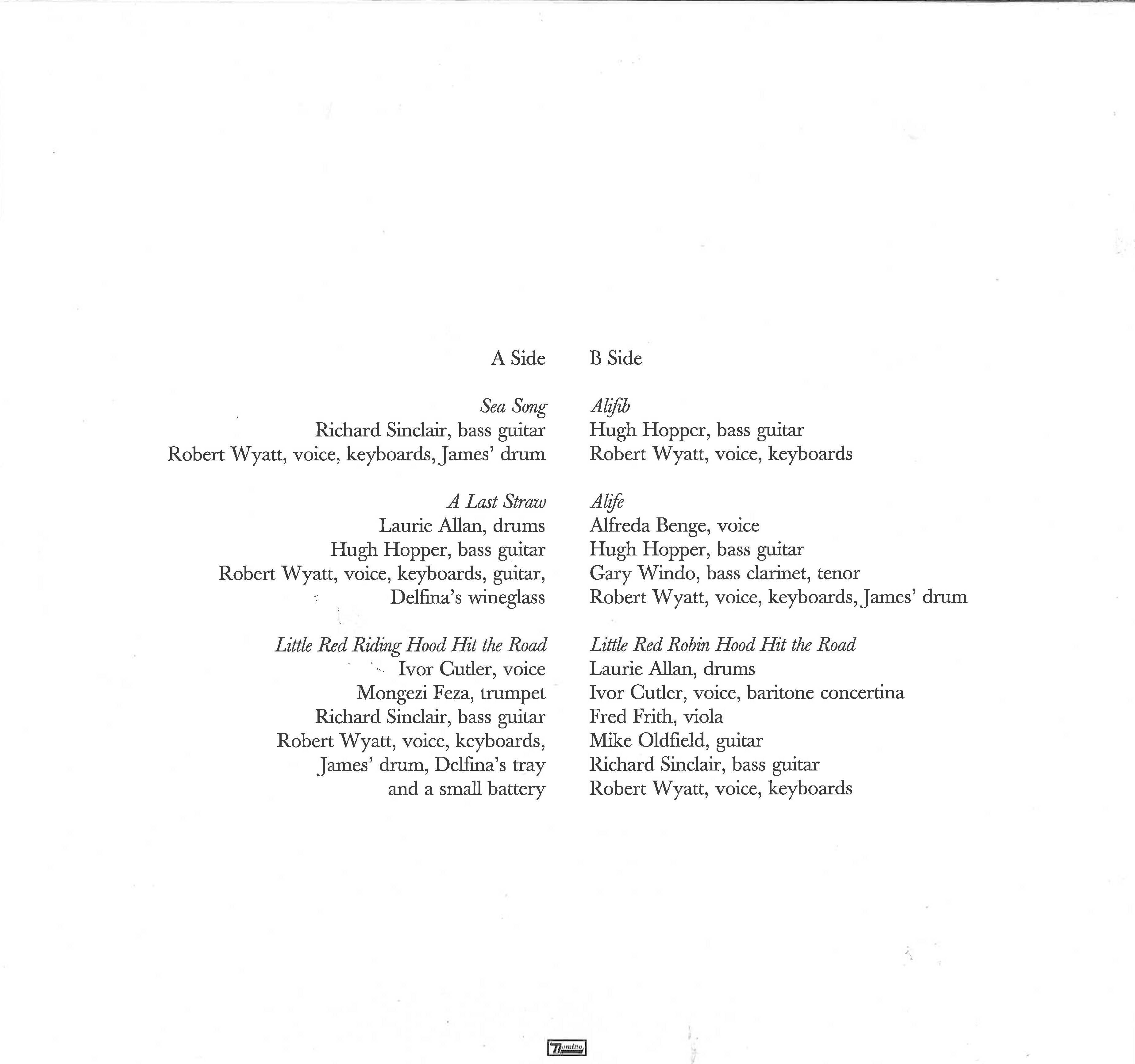 ROBERT WYATT (ロバート・ワイアット)  - Rock Bottom (EU限定復刻再発180g アナログ LP /New)