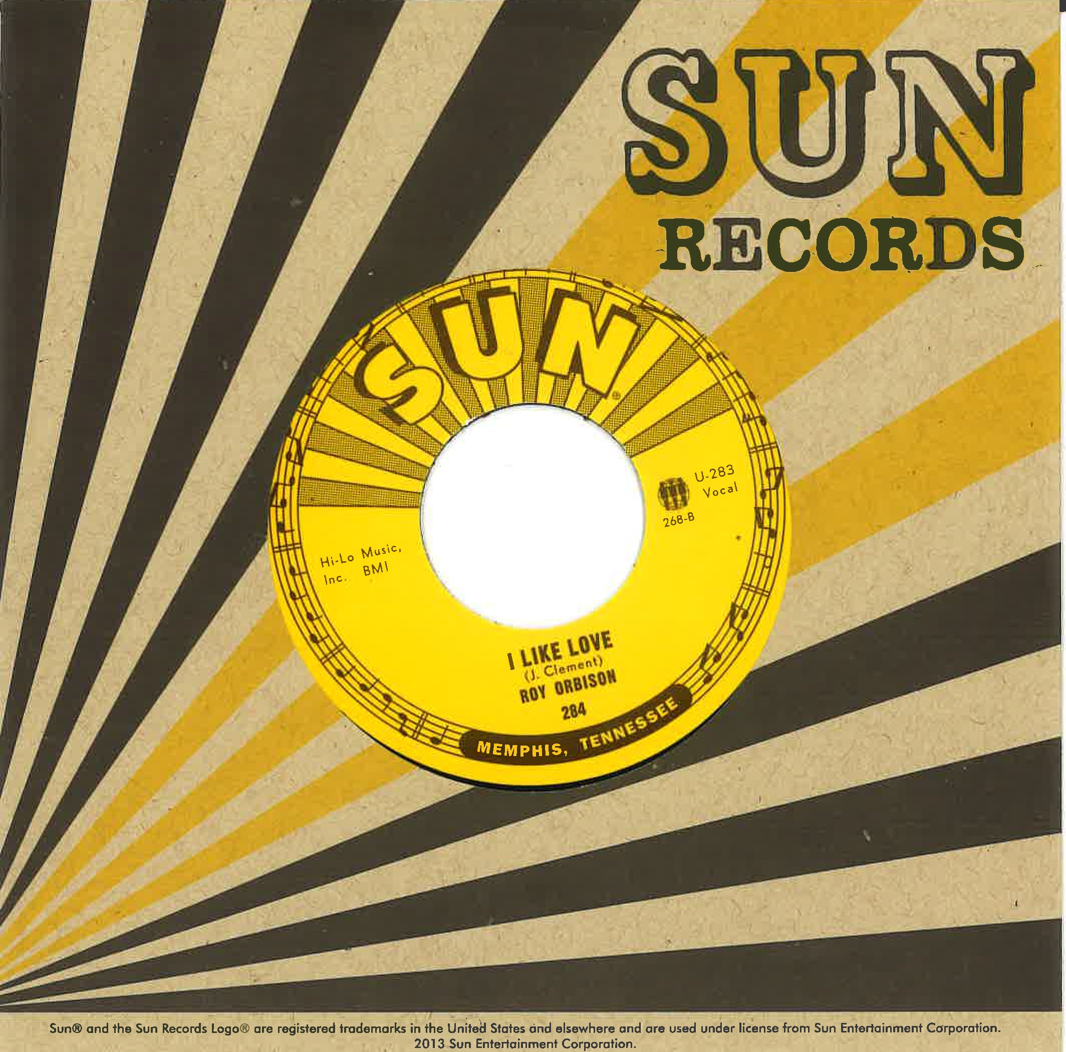 ROY ORBISON  (ロイ・オービソン)  - I Like Love / Chicken-Hearted (US '14年正規限定「初回ラベ・デザイン仕様」復刻再発 7"+復刻カンパニースリーブ/New) テディボーイ・ワイルド・ロカビリーJIVER！