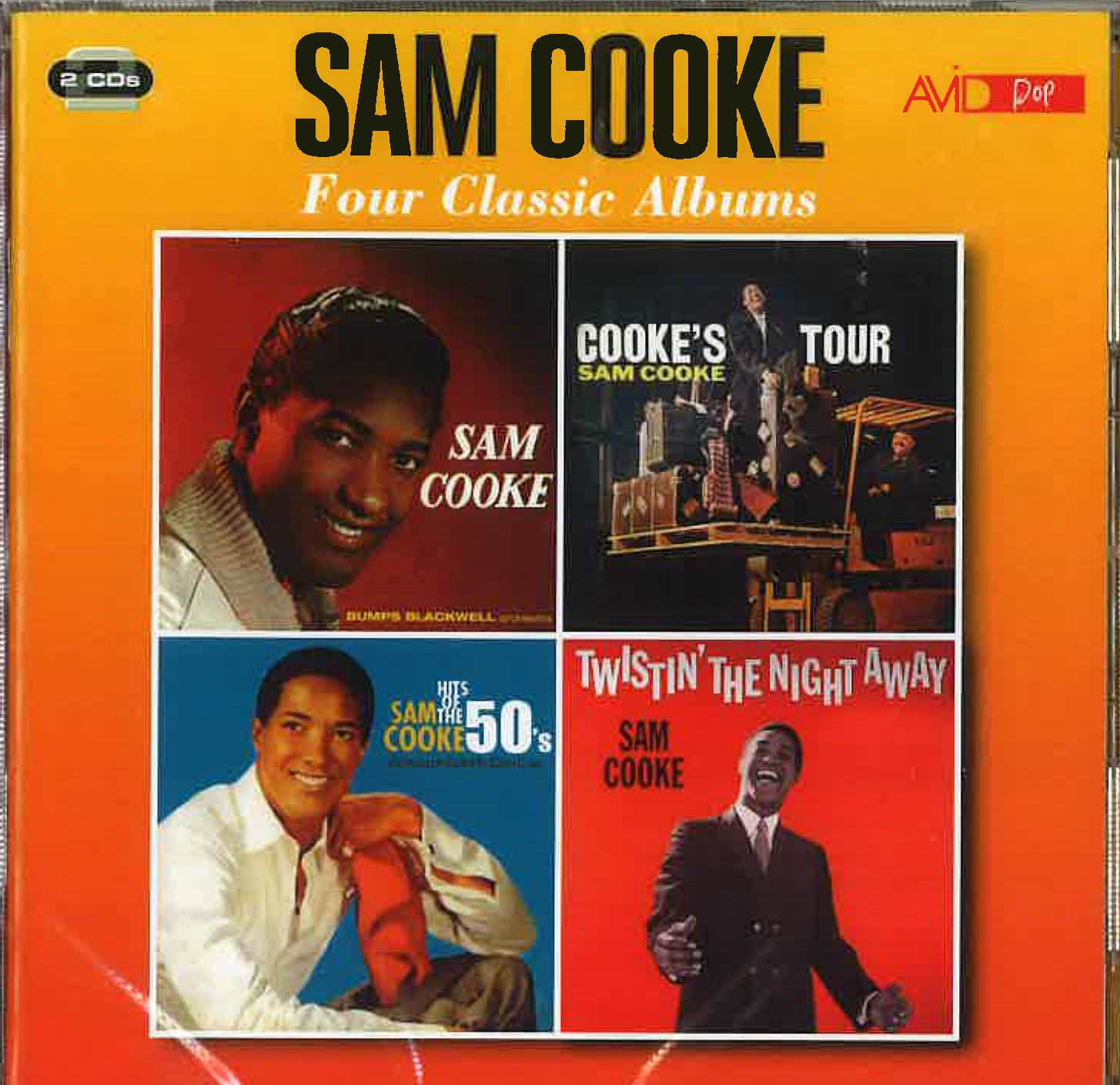 SAM COOKE (サム・クック)  - Four Classic Albums (UK 限定合体再発 CDx2枚組 /New) 全49曲